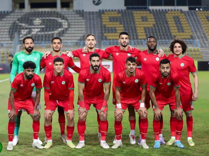 فريق مودرن سبورت قبل مواجهة سموحة بالدوري المصري - 23 مارس 2025 - Modern Sport FC