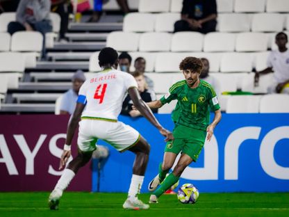 من مباراة السعودية ومالي في كأس العالم تحت 17 عاماً - 11 نوفمبر 2025 - X/@SaudiNT