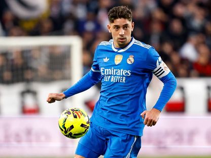 فيديريكو فالفيردي قبل مباراة رايو فايكانو وريال مدريد بالدوري الإسباني - 9 نوفمبر 2025 - X/realmadrid