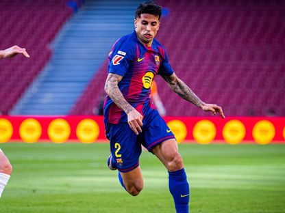 جواو كانسيلو خلال مباراة برشلونة وليفانتي بالدوري الإسباني - 22 فبراير 2026 - X/FCBarcelona_es