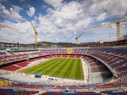 ملعب "سبوتيفاي كامب نو" بمدينة برشلونة - 3 يونيو 2025 - X/FCBarcelona_es