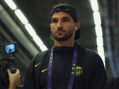 حسام عوار قبل مواجهة الاتحاد والنصر في نصف نهائي السوبر السعودي - 19 أغسطس 2025 - X/ittihad