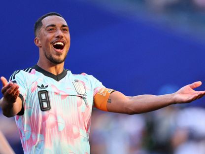 يوري تيليمانس لاعب بلجيكا في مباراة أميركا بكأس العالم - 14 يوليو 2026 - Reuters