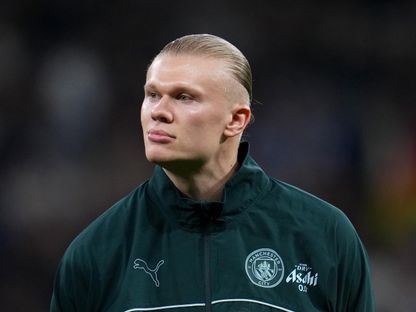 لاعب مانشستر سيتي إيرلينغ هالاند - 13 مارس 2026 - X@ErlingHaaland