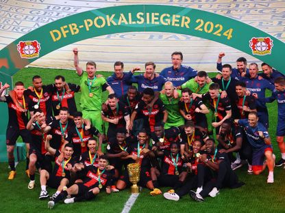 باير ليفركوزن التاريخي يضيف كأس ألمانيا إلى لقب الدوري