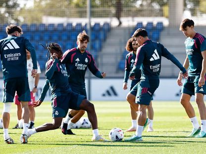 خلال تدريب لريال مدريد - 19 سبتمبر 2026 - realmadrid.com