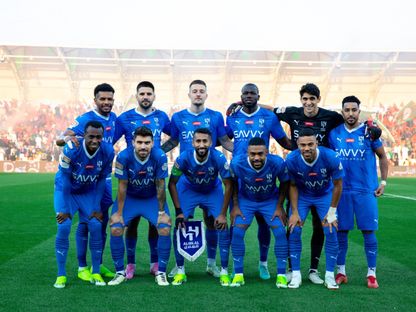 فريق الهلال السعودي قبل مواجهة الاتفاق - 26 فبراير 2024 - X/Alhilal_FC