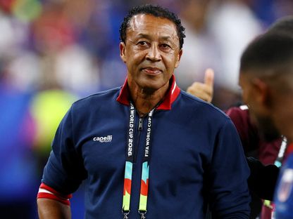 بيدرو بريتو "بوبيستا" مدرب الرأس الأخضر خلال مباراة السعودية بكأس العالم - 27 يونيو 2026 - Reuters