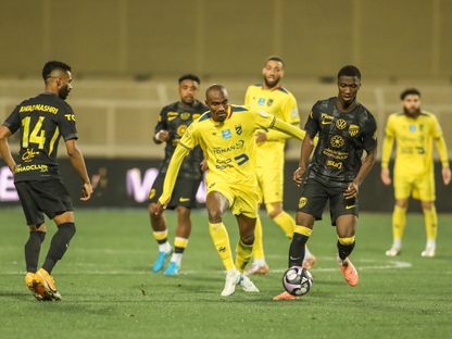 من مباراة الحزم والاتحاد في الدوري السعودي - 24 فبراير 2026 - X/@alhazem_fc