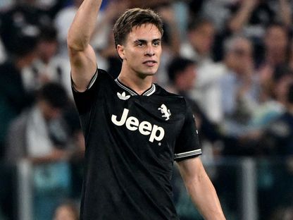 كينان يلديز من مباراة يوفنتوس وبوروسيا دورتموند بدوري أبطال أوروبا - 16 سبتمبر 2025 - Reuters