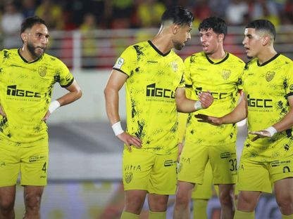 لاعبون من المغرب الفاسي خلال مواجهة الجيش الملكي في الدوري المغربي - 9 يونيو 2026 - FB/@Maghreb Association Sportive de Fès