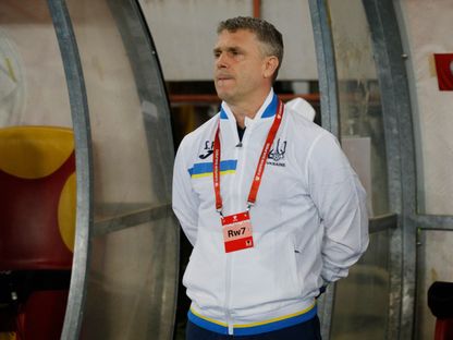 سيرغي ريبروف المدرب السابق لمنتخب أوكرانيا - 16 يونيو 2024 - REUTERS