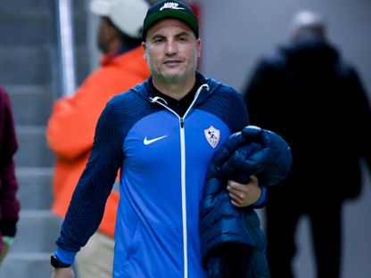 تامر عبد الحميد مدرب الزمالك المؤقت قبل لقاء الاتحاد السكندري - 1 يناير 2026 - x@ZSCOfficial