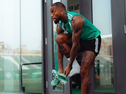 إيفان توني خلال تدريب الأهلي - 21 أكتوبر 2026 - X/@ALAHLI_FC