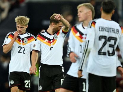 يوشوا كيميتش في مباراة ألمانيا واليونان ببطولة دوري الأمم الأوروبية - 27 سبتمبر 2026 - reuters