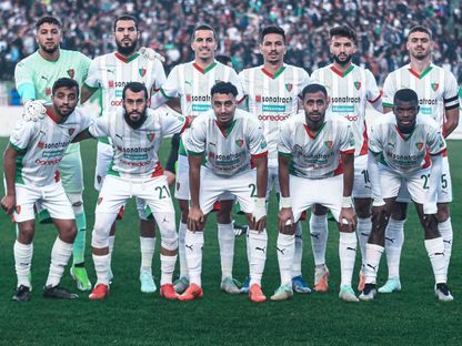 تشكيلة مولودية الجزائر أمام اتحاد العاصمة بالدوري الجزائري - 24 يناير 2025 - FB/@Mouloudia Club d'Alger