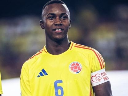 كرستيان أورزكو لاعب منتخب كولومبيا تحت 17 عاماً - صورة متداولة على منصة X