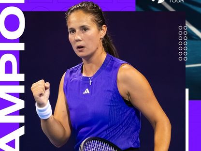 الروسية داريا كاساتكينا الفائزة بلقب بطولة نينغبو الصينية للتنس - 20 أكتوبر 2024 - X/@WTA