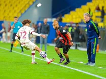 من مباراة الرياض والفيحاء في الدوري السعودي - 10 يناير 2026 - X/@AlRiyadhFC