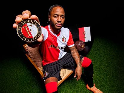 رحيم ستيرلينغ بقميص فينوورد الهولندي - 13 فبراير 2026 - x@Feyenoord