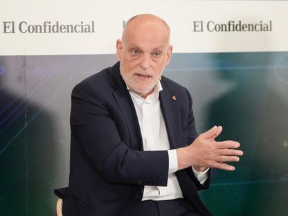 خافيير تيباس رئيس الرابطة الإسبانية لكرة القدم - 23 مايو 2025 - X/Tebasjavier