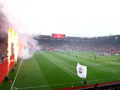 ملعب سانت ماري خلال مباراة ساوثهامبتون وبورتسموث في دوري الدرجة الثانية الإنجليزي لكرة القدم - 14 سبتمبر 2025 - REUTERS