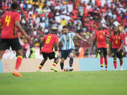 ليونيل ميسي من مباراة أنغولا والأرجنتين الودية - 14 نوفمبر 2025 - X/Argentina