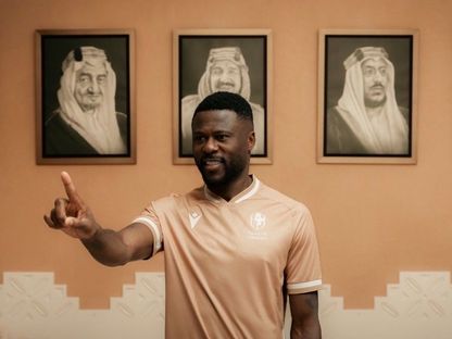 المدافع الكونغولي تشانسيل مبيمبا خلال اعلان انتقاله لنادي الدرعية السعودي - 5 أغسطس 2026 - X/@diriyahclub