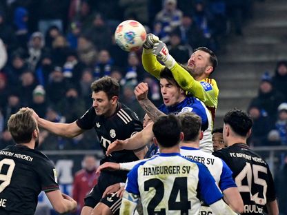 مباراة هامبورغ وبايرن ميونيخ في الدوري الألماني - 31 يناير 2026 - Reuters