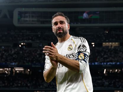 داني كارفاخال يودع ريال مدريد أمام أتلتيك بلباو بالدوري الإسباني - 23 مايو 2026 - X@realmadrid