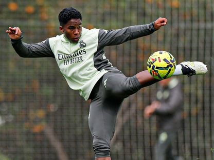 البرازيلي إندريك من تدريب ريال مدريد - 11 نوفمبر 2025 - X/realmadrid