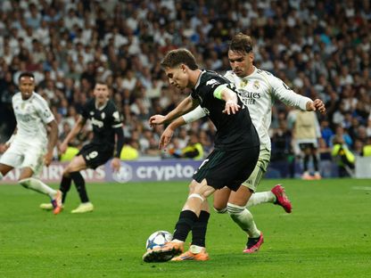 كينان يلدز خلال مباراة بين يوفنتوس وريال مدريد في دوري أبطال أوروبا – 22 أكتوبر 2025 - REUTERS