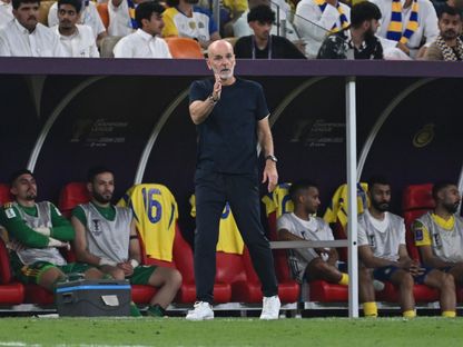 ستيفانو بيولي مدرب النصر خلال مباراة ضد كاوازاكي بنصف نهائي دوري أبطال آسيا للنخبة - 30 أبريل 2025 - X/@aawsat_spt
