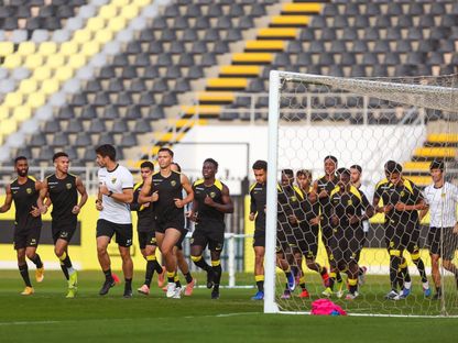 جانب من بداية تحضيرات الاتحاد لمواجهة الأخدود في الدوري السعودي - 23 يناير 2026 - X/@ittihad