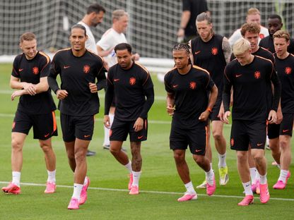 تدريبات منتخب هولندا قبل مباراة تونس في كأس العالم - 24 يونيو 2026 - Reuters