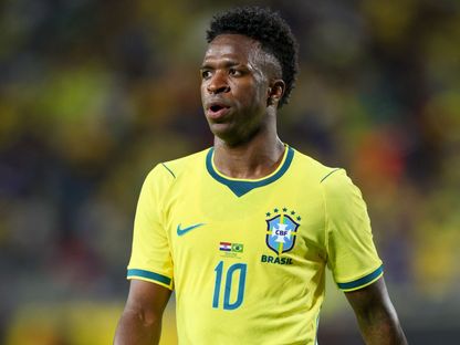 فينيسيوس جونيور خلال مباراة البرازيل وكرواتيا الودية - 1 أبريل 2026 - Reuters