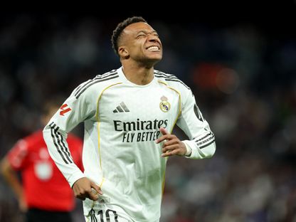 كيليان مبابي مهاجم ريال مدريد خلال مباراة ريال أوفييدو في الدوري الإسباني - 14 مايو 2026 - Reuters
