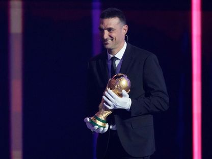 ليونيل سكالوني من قرعة نهائيات كأس العالم بواشنطن - 5 ديسمبر 2025 - Reuters