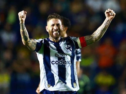 سيرخيو راموس لاعب مونتيري السابق خلال مواجهة كلوب أميركا بالدوري المكسيكي - 29 نوفمبر 2025 - Reuters