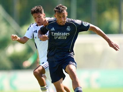 رشاد فتال مهاجم ريال مدريد كاستيا من أصول مغربية - 16 أكتوبر 2025 - X/@FabricaMadrid