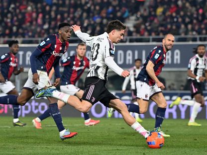 كينان يلديز من مباراة بولونيا ويوفنتوس من الدوري الإيطالي - 14 ديسمبر 2025 - Reuters