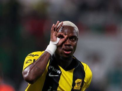 جورج إيلينيكنا بعد تسجيله هدفاً للاتحاد في مرمى الاتفاق - 20 أكتوبر 2026 - X/@ittihad