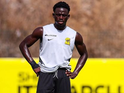 روجر فيرنانديز لاعب الاتحاد خلال تدريب - 25 يوليو 2026 - X/@ittihad
