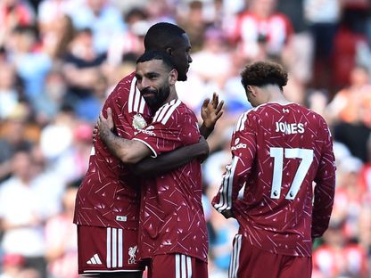 صلاح يصنع هدفاً في تعادل ليفربول مع برينتفورد ويضمن دوري الأبطال