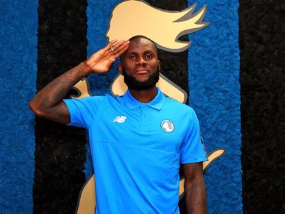 فرانك كيسي بعد انضمامه إلى أتالانتا الإيطالي - 29 أغسطس 2026 - X/@Atalanta_BC