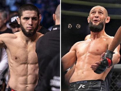 حمزة شيمايف وإسلام ماخاشيف في صورة مركبة - الشرق