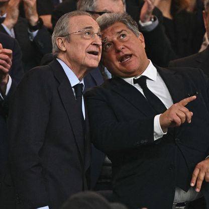فلورنتينو بيريز يقرر عدم حضور الكلاسيكو في ظل قطيعة ريال مدريد وبرشلونة
