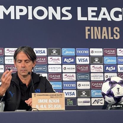 إنزاغي جاهز للوقوف أمام صديقه ومدربه في دوري أبطال آسيا للنخبة