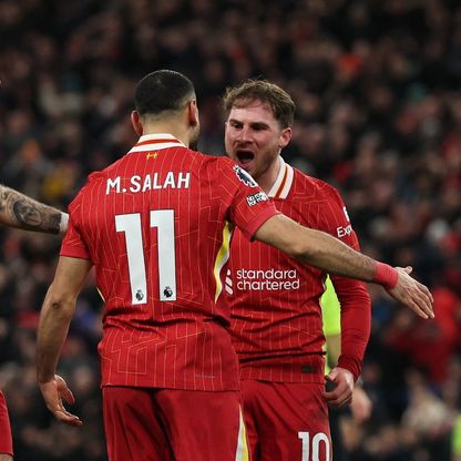 ماك أليستر لاعب ليفربول: نتحمل مسؤولية إعادة محمد صلاح إلى مستواه