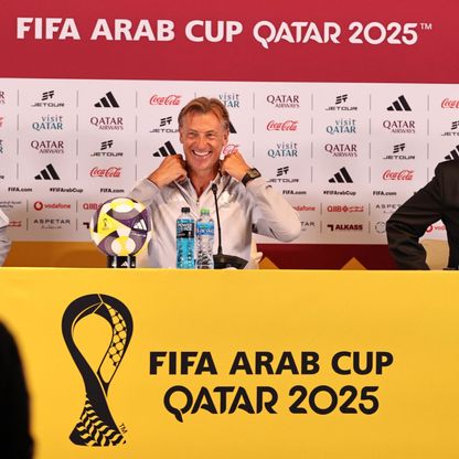 رينارد: كأس العرب محطة مهمة ومن الجيد مواجهة فرنسا في المونديال